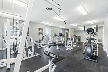 Fitness center & indoor basketball court